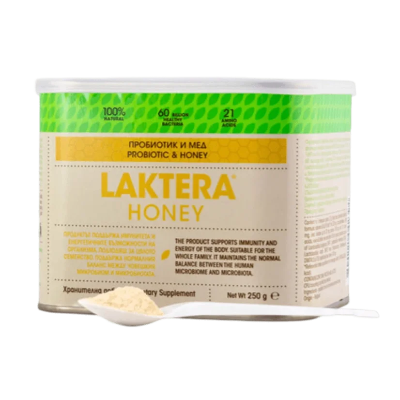 Laktera HONEY - Podporuje imunitu a energetické schopnosti organismu.