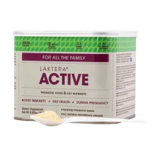 Laktera ACTIVE - Podporuje imunitu. Má snížený obsah tuku.