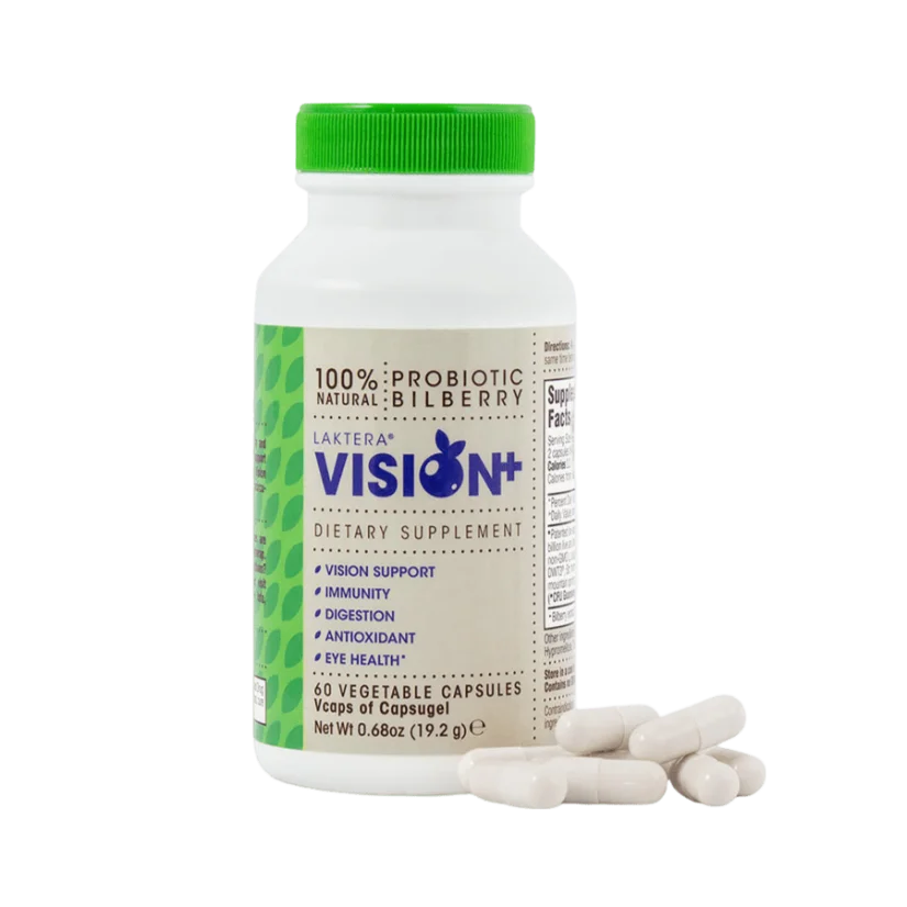 Laktera VISION - Podporuje oči. Působí proti únavě očí např. při práci na PC.