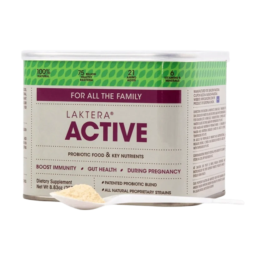 Laktera ACTIVE - Podporuje imunitu. Má snížený obsah tuku.
