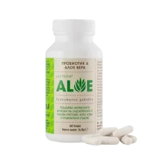 Laktera ALOE VERA - Urychluje hojení ran, popálenin. Pomáhá při gynekologických potížích.